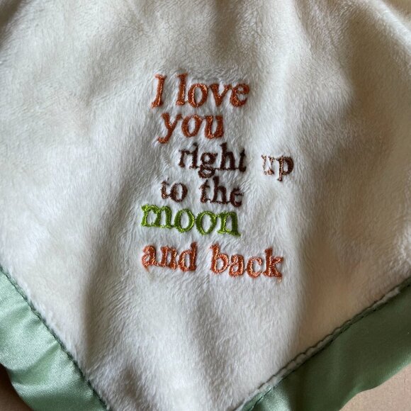 NEW Guess How Much I Love You Satin Bunny Security Blanket Lovey Plush Baby Toy - Picture 4 of 8